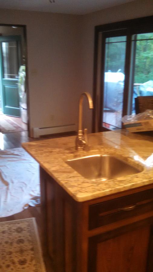 Kitchen sink & counter top