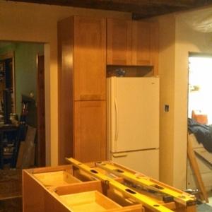 kitchen drywall