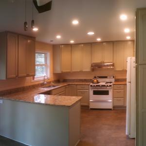 New kitchen flooring