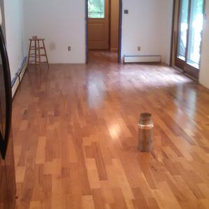 New kitchen flooring