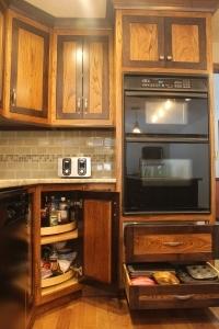 New kitchen cabinets and oven