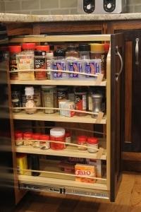 Kitchen cabinet and ceiling trim